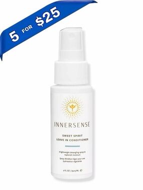Innersense Organic Beauty
Travel Size Sweet Spirit Leave In Conditioner ⚡️